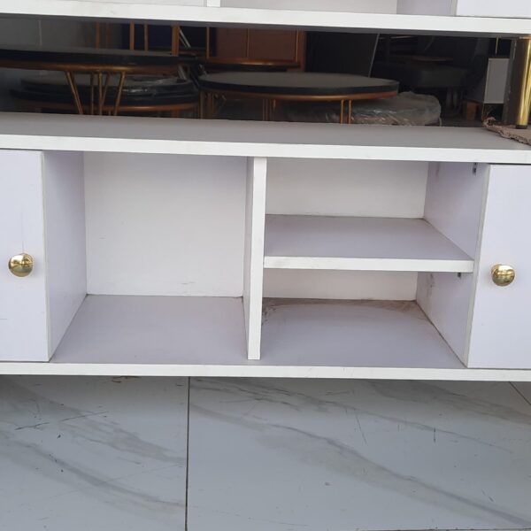 White 4ft TV Stand