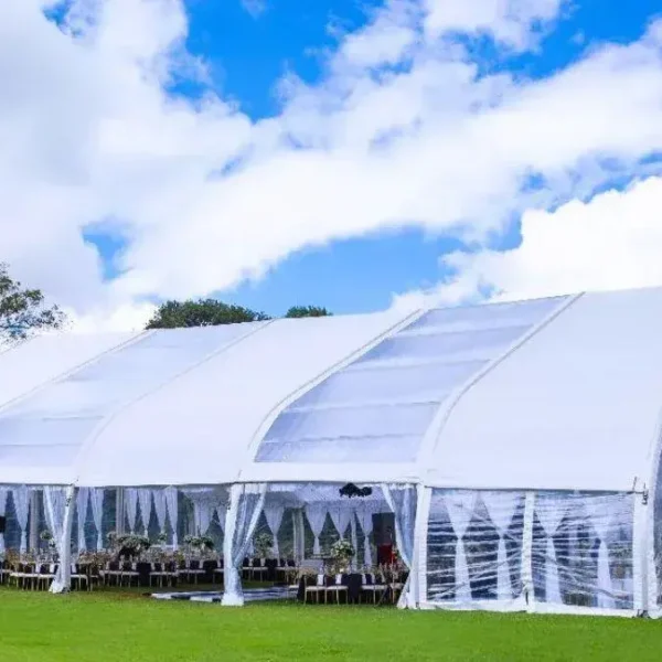 A-Frame Milluxe 20m x 30m Aluminium Structure Tent for Events and Weddings