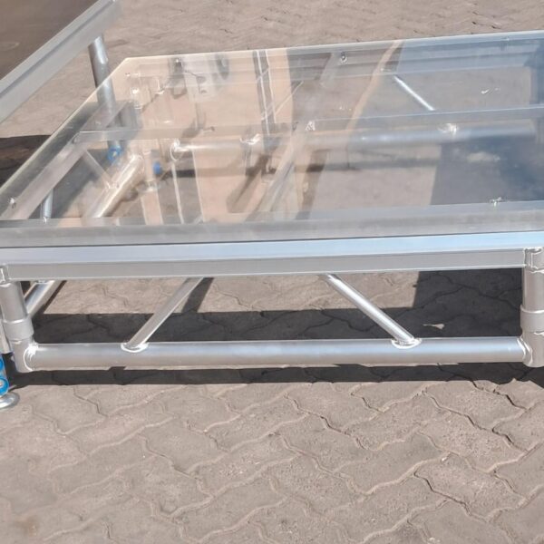Glass Stage Platform – Transparent, Durable & Elegant Event Stage