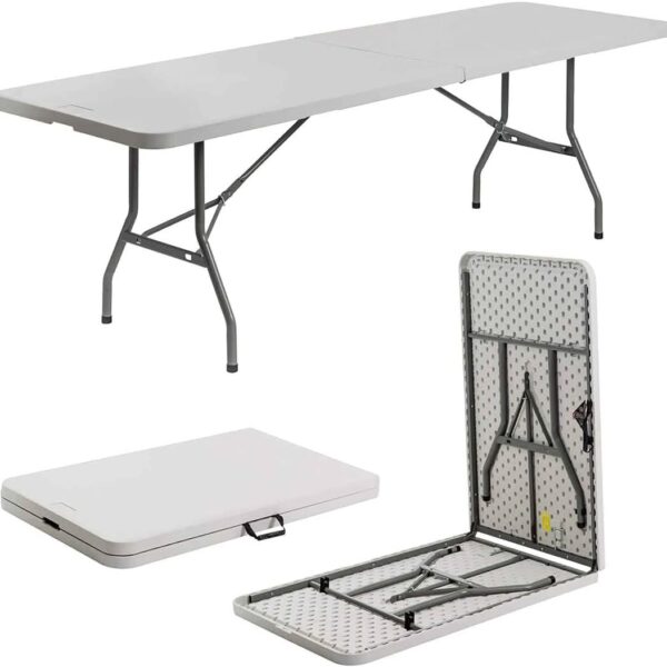 Plastic Table 1.8m - Foldable table