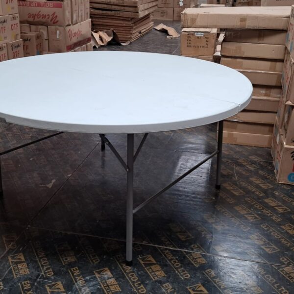 Round Plastic Table 1.5m – White Table